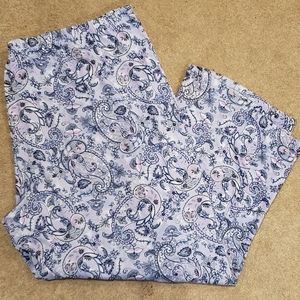 Womens pretty lounge pants sz 3X
